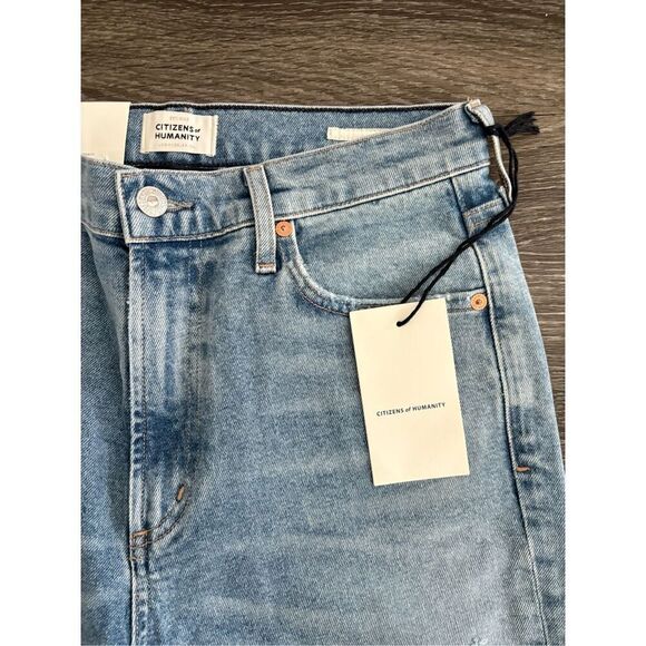 NWT Citizens of Humanity Olivia 29” High Rise Slim Jeans in Santorini Size 28 - Picture 4 of 10